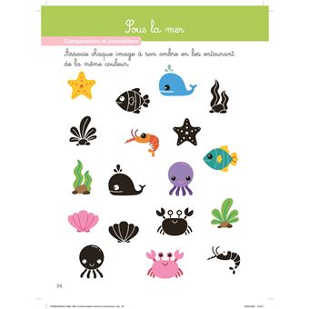 Mon grand cahier MONTESSORI 3 - 6 ans spécial mémoire, concentration, attention