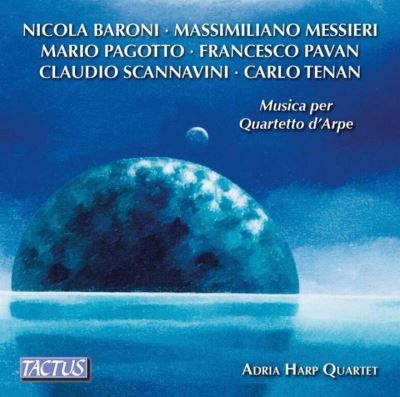 Musique contemporaine pour quatuor de harpes