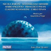 Musique contemporaine pour quatuor de harpes