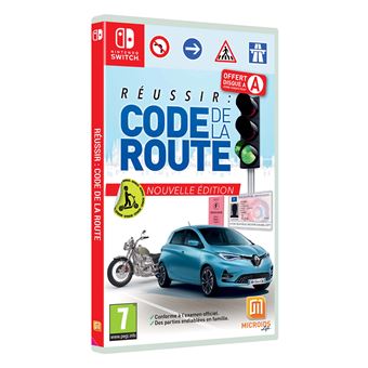 Réussir: Code de la route Nouvelle édition Nintendo Switch