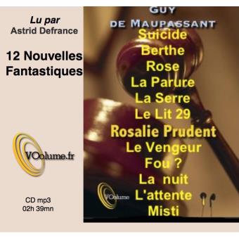 12 nouvelles fantastiques 1 CD audio  Texte lu (CD)  Guy De