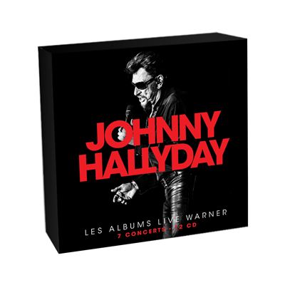 Johnny Hallyday-les Albums Live Warner