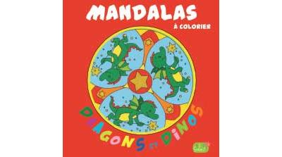 Mandalas dragons et dinosaures