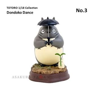 Statue Mon voisin Totoro Ghibli Collection Stop Motion Totoro Gris Dondoko Pose 3