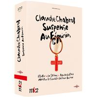 Coffret Claude Chabrol Suspens au féminin Blu-ray