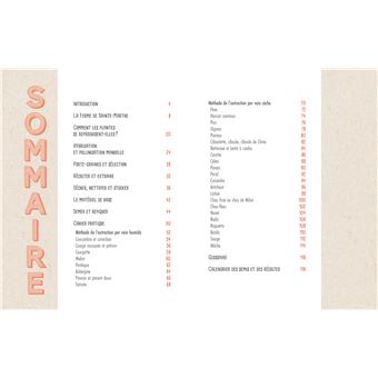 Récolter et semer ses graines potagères