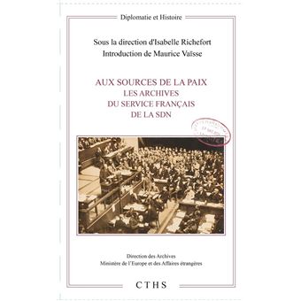 Aux sources de la paix