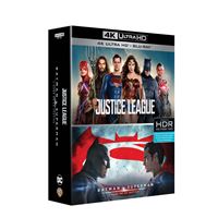 Coffret Justice League Batman V Superman L'aube de la justice Blu-ray 4K