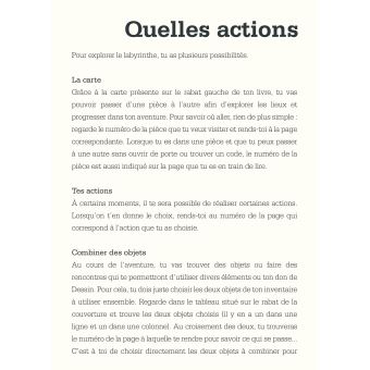 Escape ! Le Labyrinthe du mercenaire