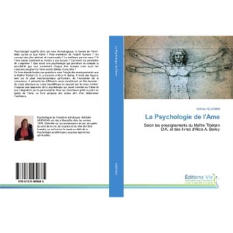 La Psychologie de l'Ame