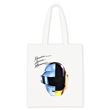 Tote bag Daft Punk Ram Helmets Blanc Exclusivité Fnac