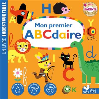 Mon premier ABCdaire - livre indestructible