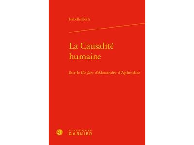 La Causalité humaine