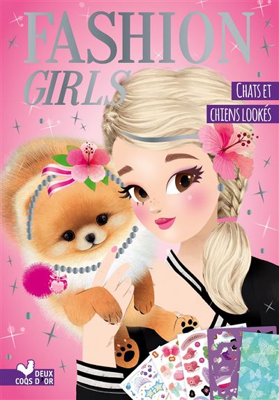 Fashion girls animaux lookes