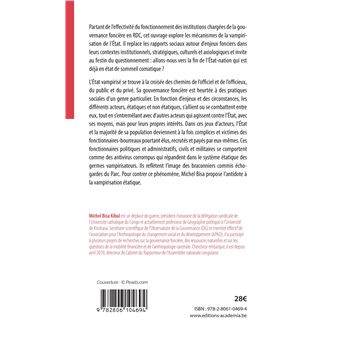 La Gouvernance foncière en RD Congo