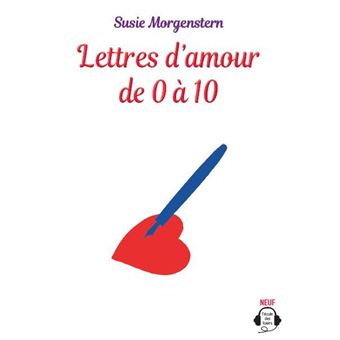 Lettres d'amour de 0 a 10 - audio
