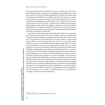 Reloger les habitants des bidonvilles