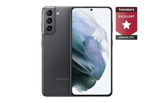 Samsung Galaxy S21 5G - 5G smartphone - double SIM - RAM 8 Go / Mémoire interne 128 Go - écran OEL - 6.2"" - 2400 x 1080 pixels (120 Hz) - 3 x caméras arrière 12 MP, 12 MP, 64 MP - front camera 10 MP - Gris phantôme État correct - Samsung reconditionné disponible sur Fnac