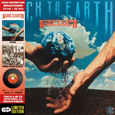 Culture Factory - Rare Earth Noir Back To Earth Edition Limitée