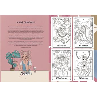 Tarot à colorier