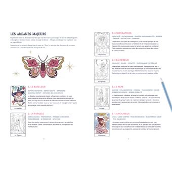 Tarot à colorier