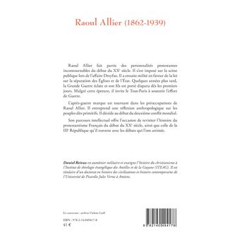 Raoul Allier (1862-1939)