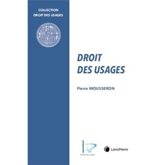 Droit des usages