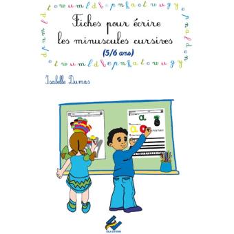 Fiches pour écrire les minuscules, 5-6 ans