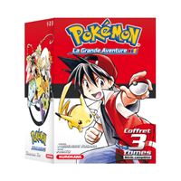 5 Avis Sur Coffret Pokemon La Grande Aventure Tomes 1 2 3 Guide Pokemon Hidenori Kusaka Mato Fnac