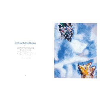 Les Fables de La Fontaine illustrées par Chagall. Version grand format