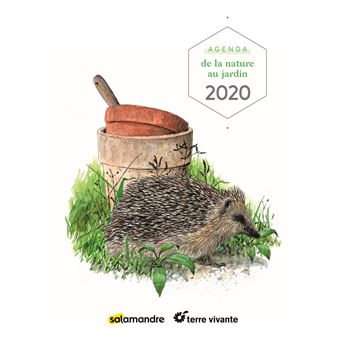 Agenda de la nature au jardin 2020