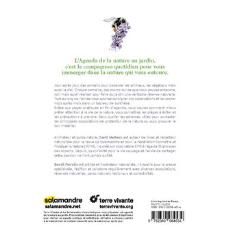 Agenda de la nature au jardin 2020