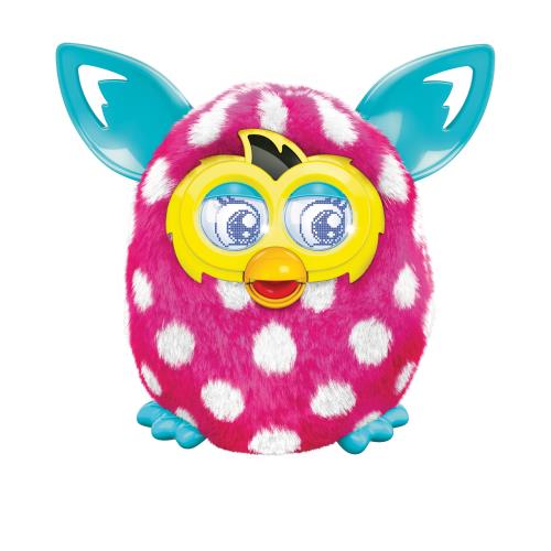 Peluche Intéractive Furby Boom Sunny Pois - Peluche interactive