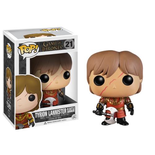 Figurine Funko Pop Game of Thrones Tyrion Lannister en armure