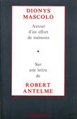 Autour d'un effort de mémoire - Sur une lettre de Robert Ant