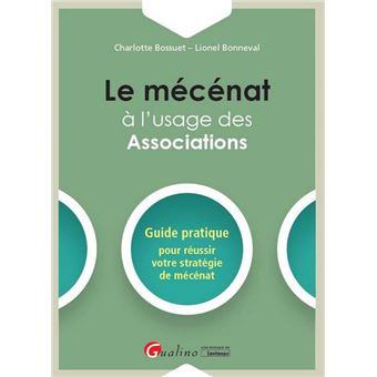 Le Mecenat A L Usage Des Associations Guide Pratique Pour Reussir Votre Strategie De Mecenat Broche Bonneval L Bossuet C Achat Livre Fnac Le Mecenat A L Usage Des Associations Guide Pratique Pour Reussir Votre Strategie De Mecenat Broche Bonneval L Bossuet C Achat Livre Fnac