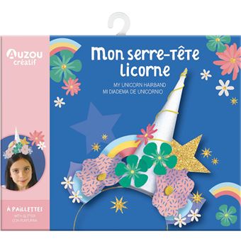Ma pochette d'artiste - mon serre-tête licorne