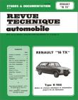 Revue technique automobile 339.2 Renault 16 TX et TX automatique (74/80)