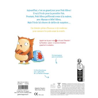 Livre son - Mon premier jour d'école