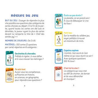 Soirée pyjama - boite avec livre et cartes