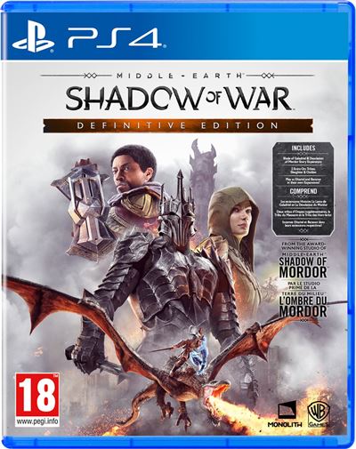 SHADOW OF WAR DEFINITIVE EDITION FR/NL PS4
