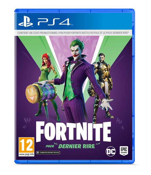 Fortnite : Pack Dernier Rire PS4