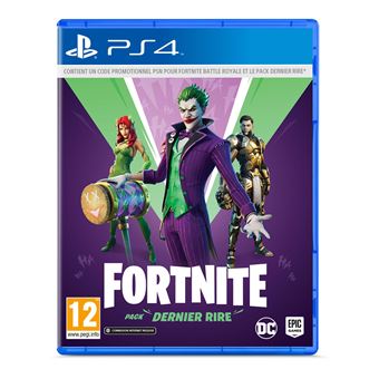 Fortnite : Pack Dernier Rire PS4