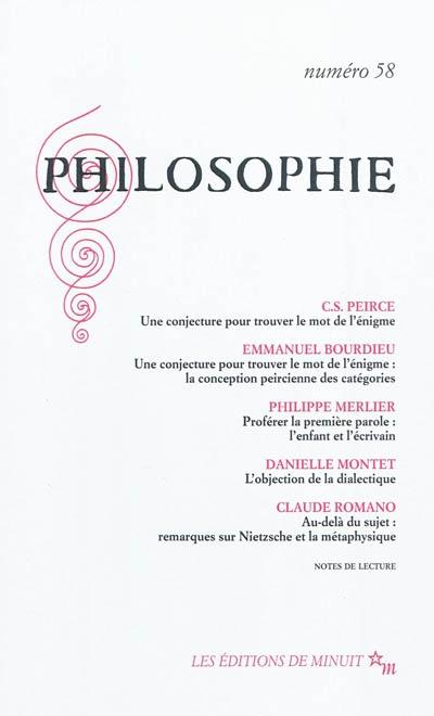 Philosophie 58 -  Collectif - broché