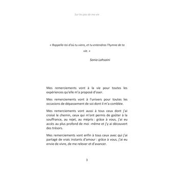 Sur les pas de ma vie