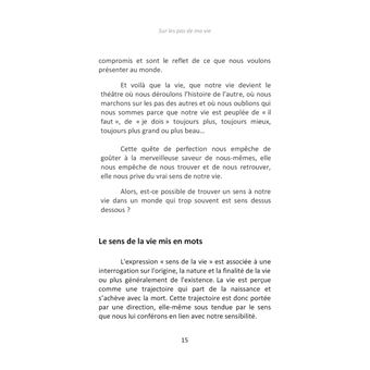 Sur les pas de ma vie