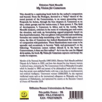 My vision for cameroon reflexion on cameroonian realities and potentials followed by 57 proposals for action