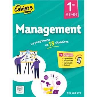 Cahiers STMG Management 1re STMG (2025) - Pochette élève