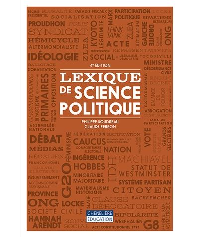Lexique de science politique