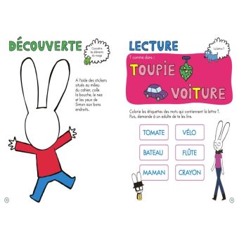 Les incollables - Toute mon année de Petite Section avec Simon